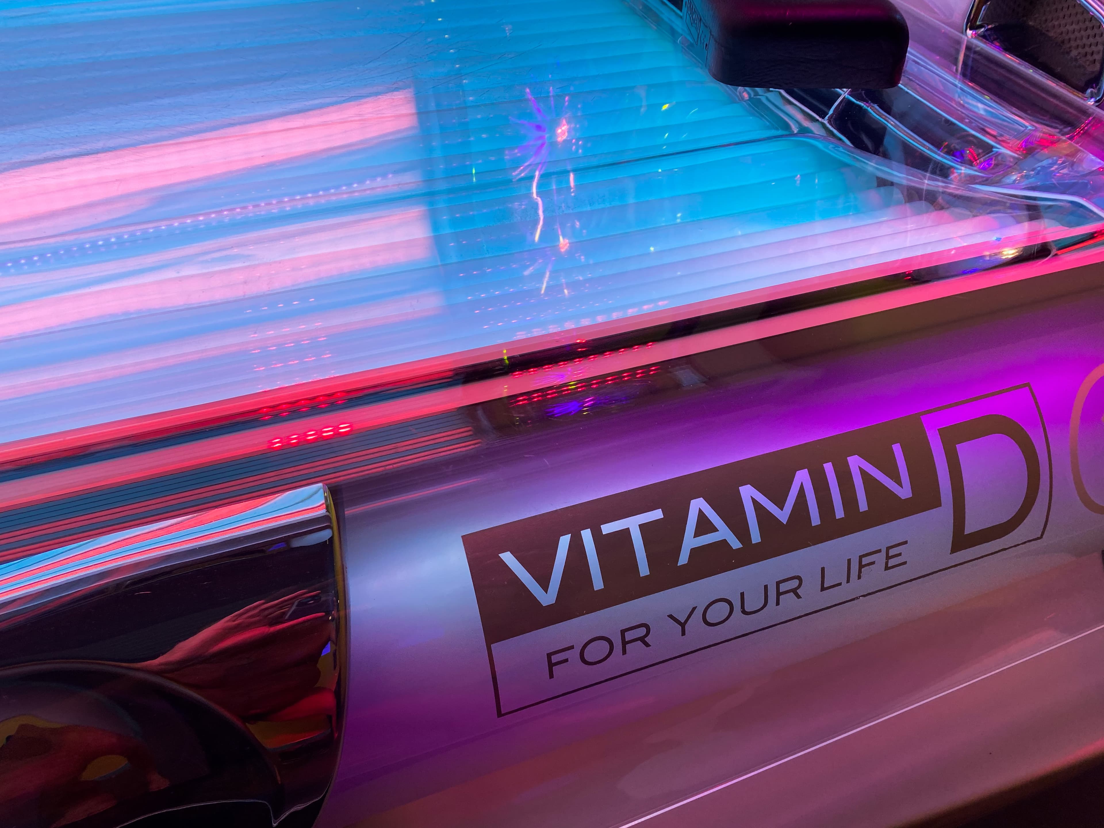 Vitamin D tanken im Winter im Solarium